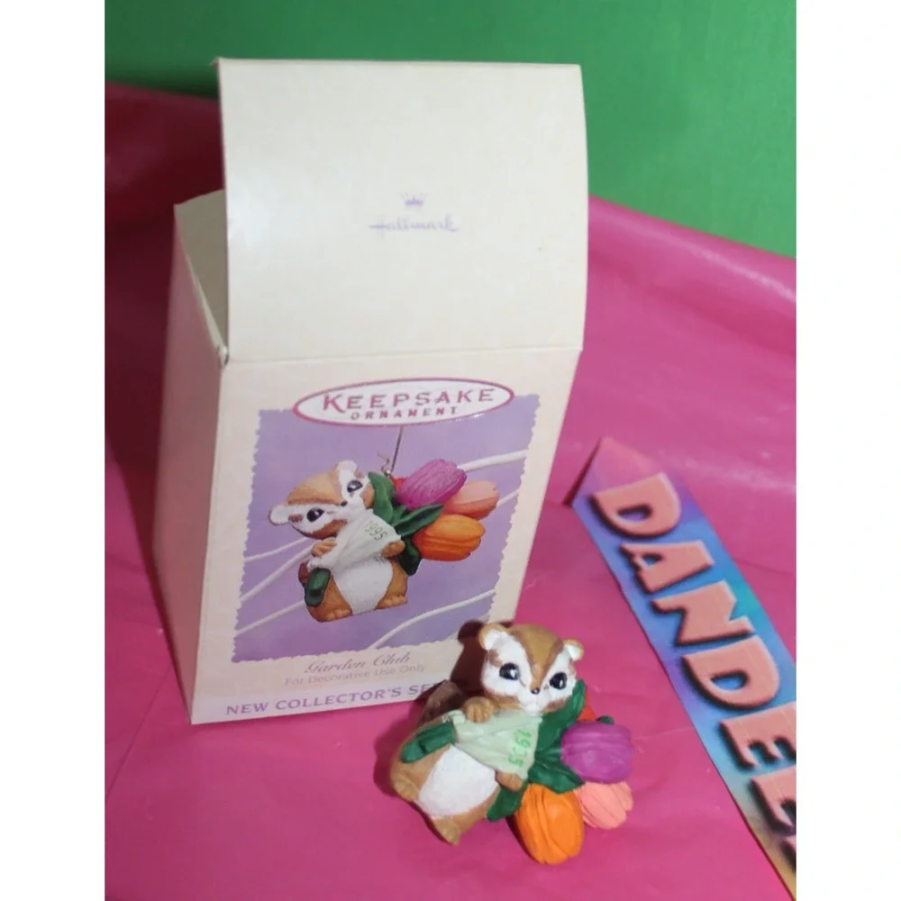 Vintage Hallmark Keepsake Garden Club 1995 Easter Holiday Ornament Series 1